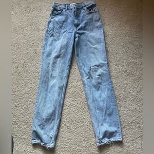 Abercrombie & Fitch The 90s Straight Jean Ultra High Rise size 27/4R